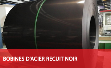BOBINES D'ACIER RECUIT NOIR